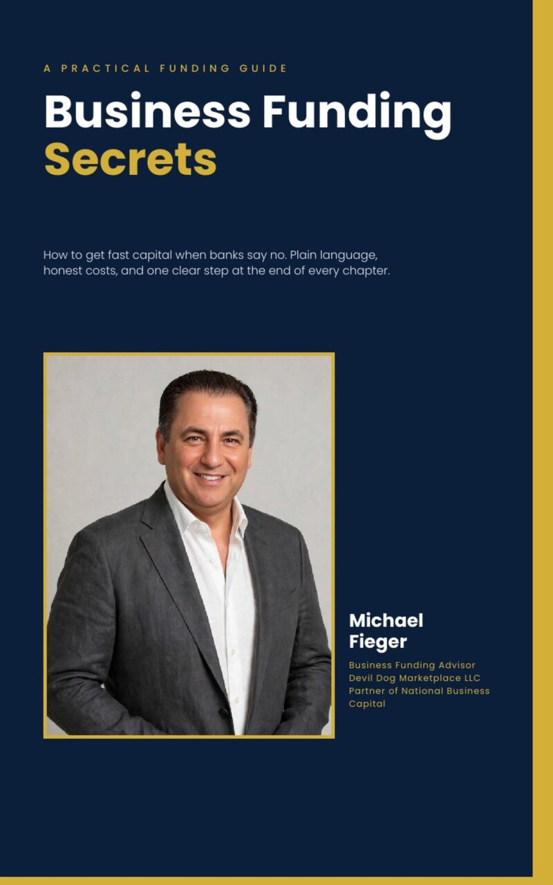 Business Funding Secrets ebook cover